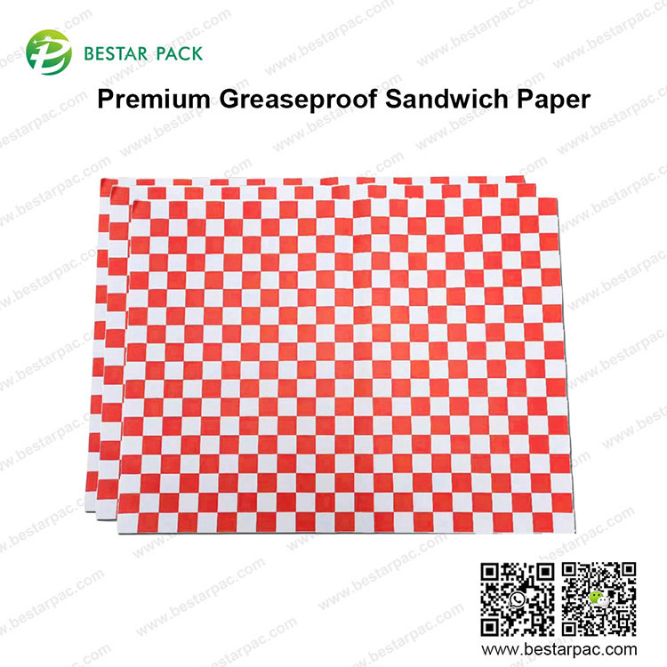 Жиронепроницаемая сэндвич-бумага премиум-класса