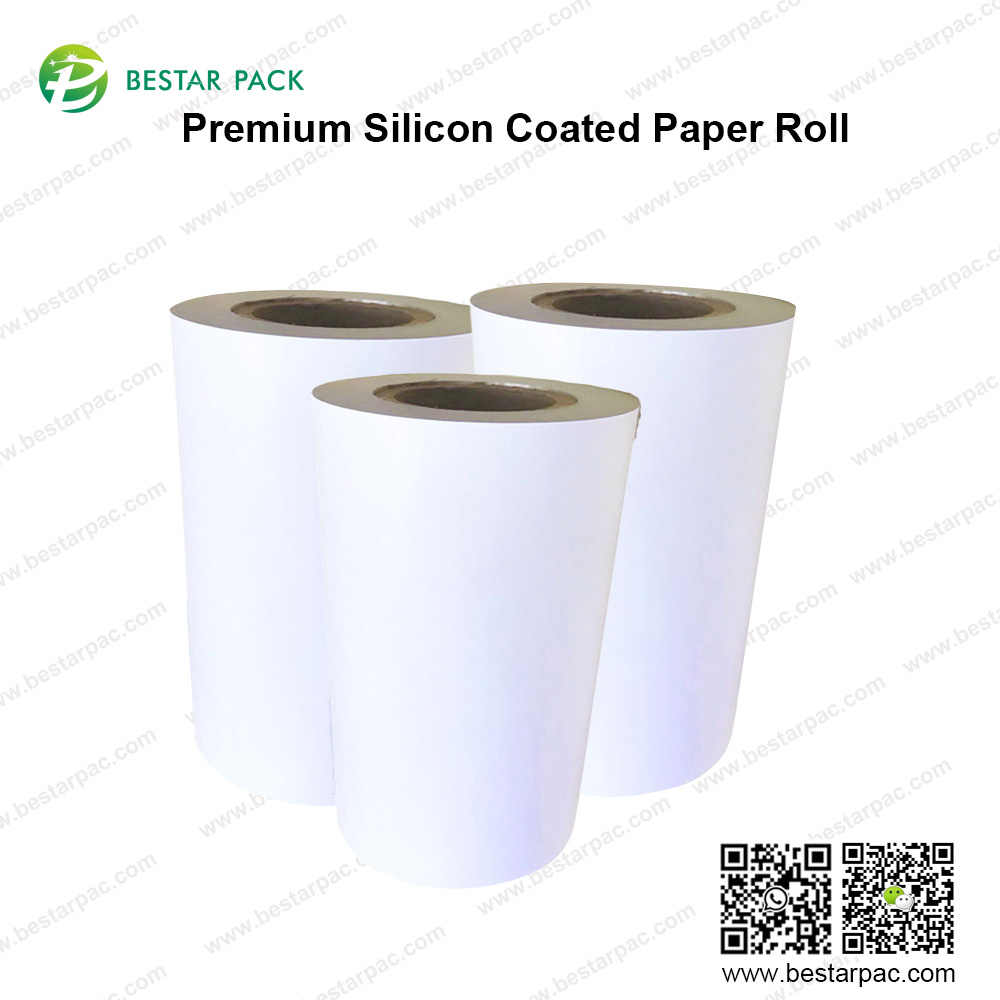 Rouleau de papier enduit de silicone de qualité supérieure
