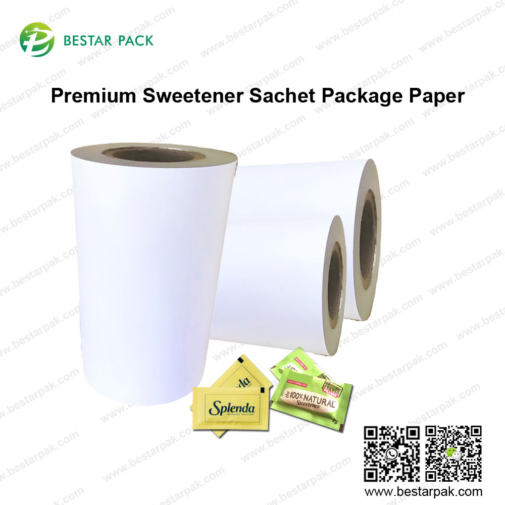 Premium Sweetener Sachet Package Paper
