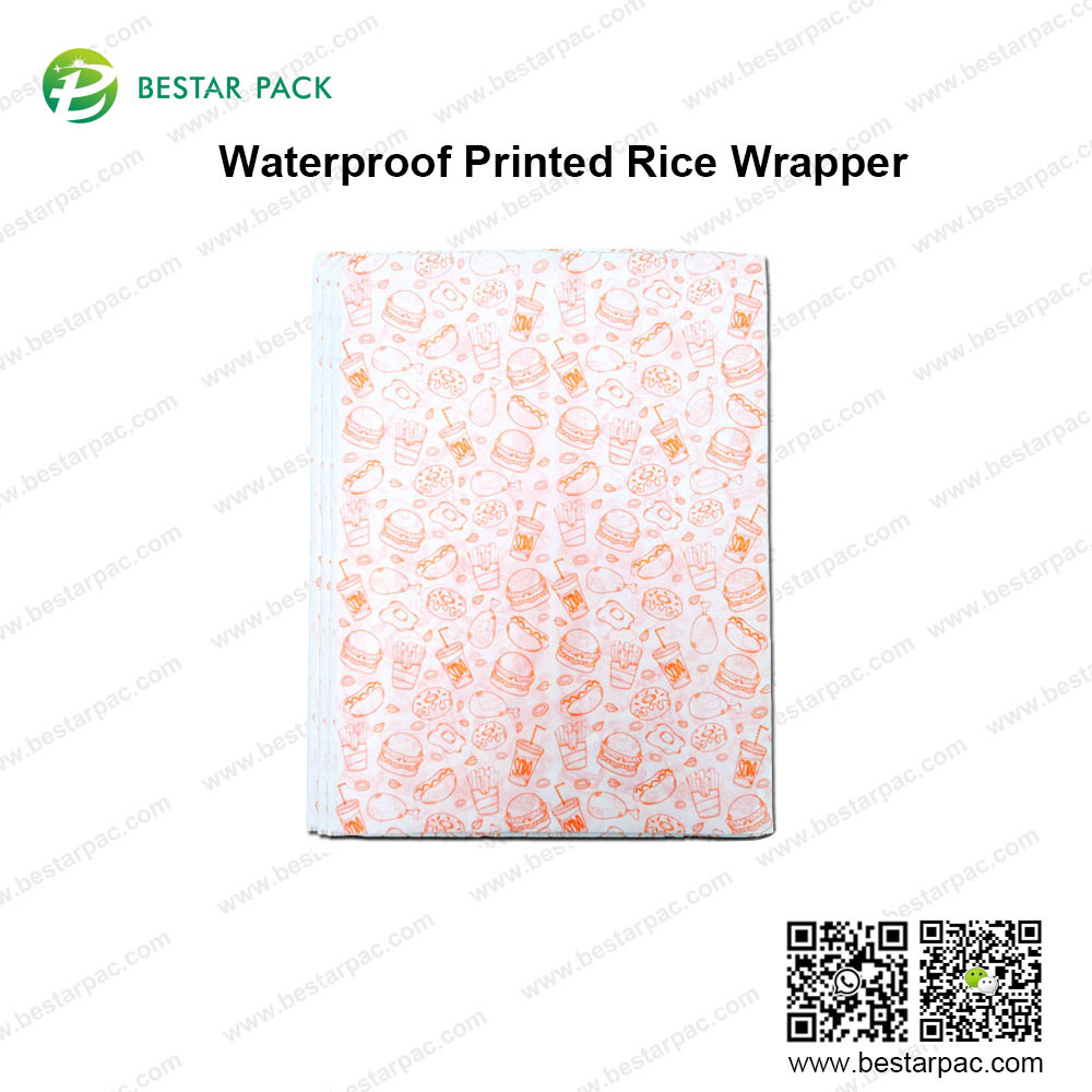 Waterproof Printed Rice Wrapper