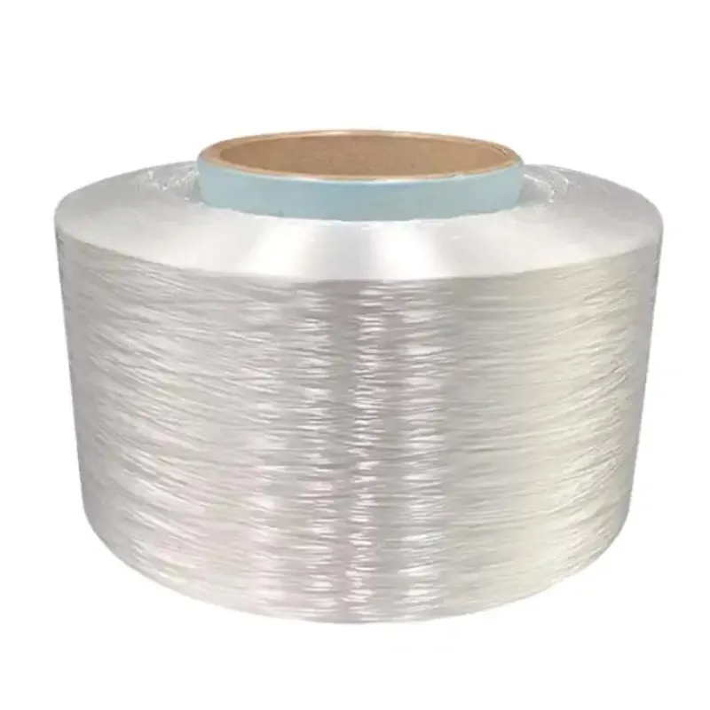 150D White Hot Melt Polyester Yarn