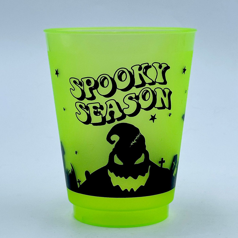 16 oz Halloween Party Frosted Cups