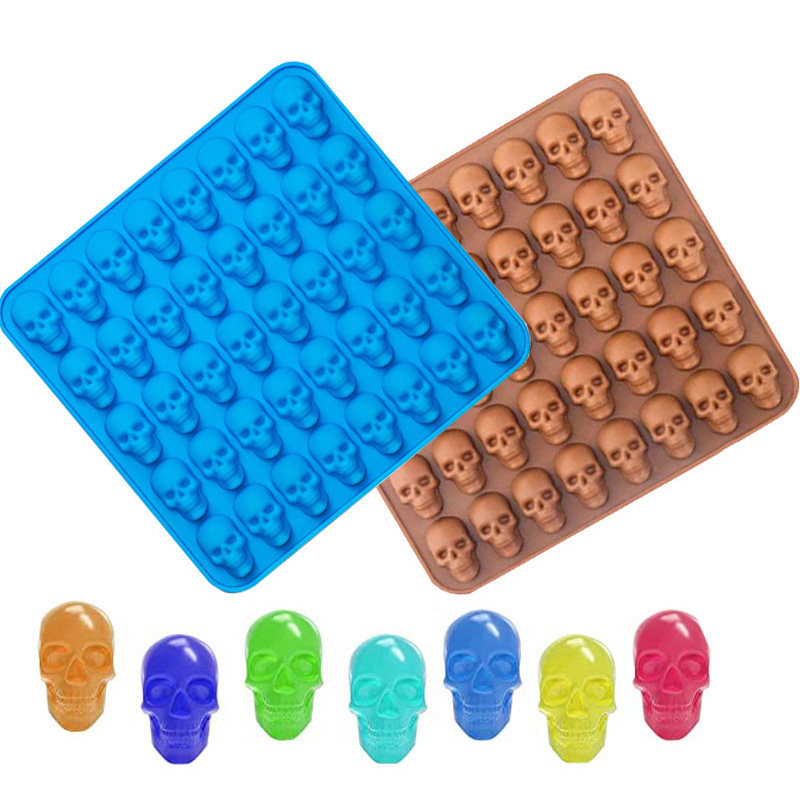 40 Cavity Non-Stick Ice Molds for Halloween