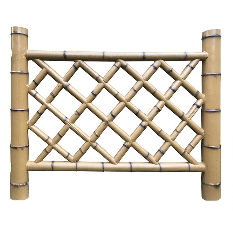 artificial bamboo for decoration base garden ornaments panel