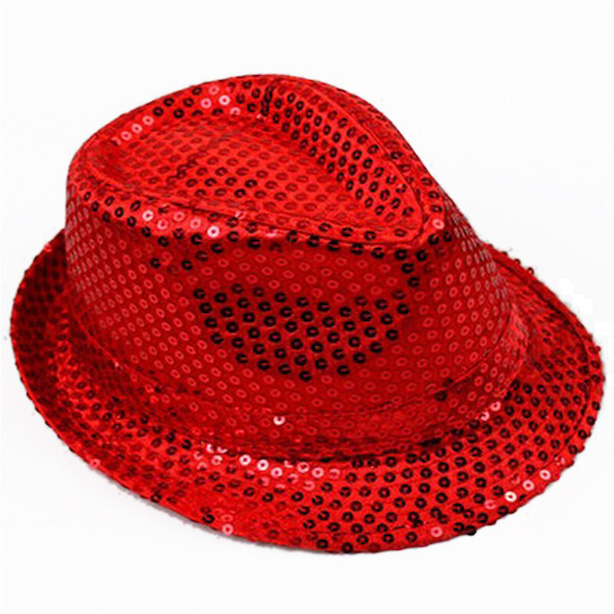 Carnival sequin hat mardi gras carnival festival party decoration supplies