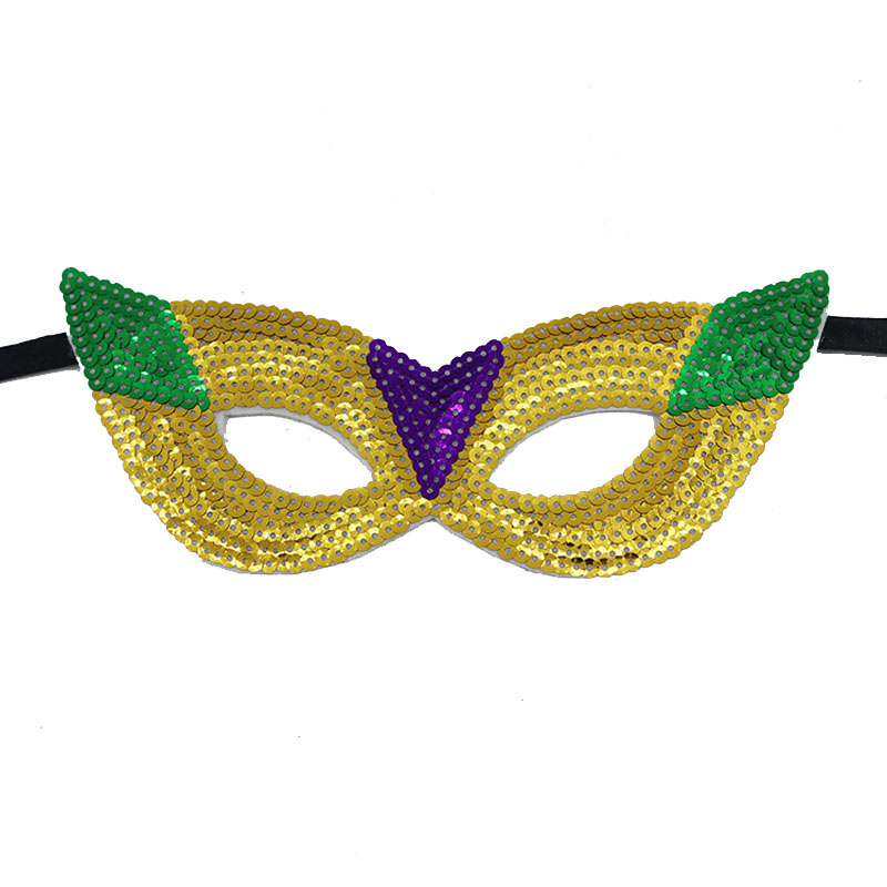 Holiday costume party half face performance mask