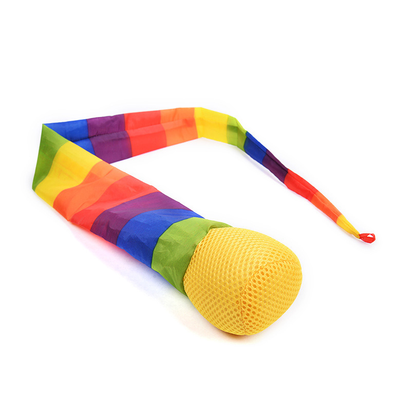 Children's sports toys rainbow tail ball toddler sensory