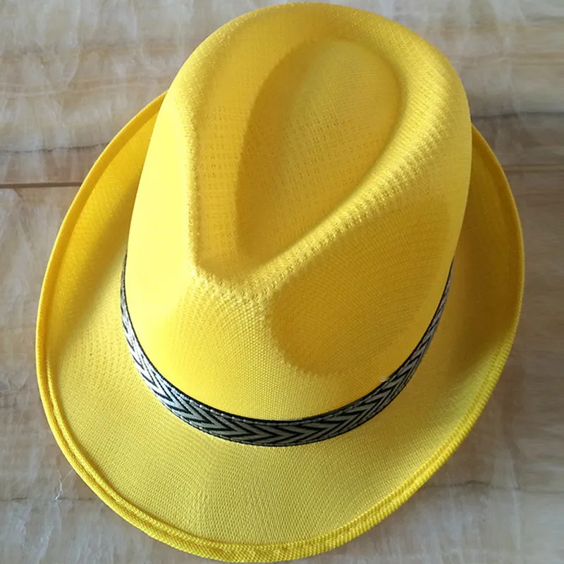 Topi Fedora Promosi Berwarna-warni