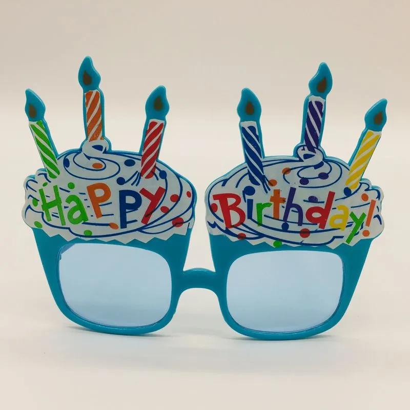 Gafas de sol divertidas para fiesta de cumpleaños y graduación con forma de helado de cono