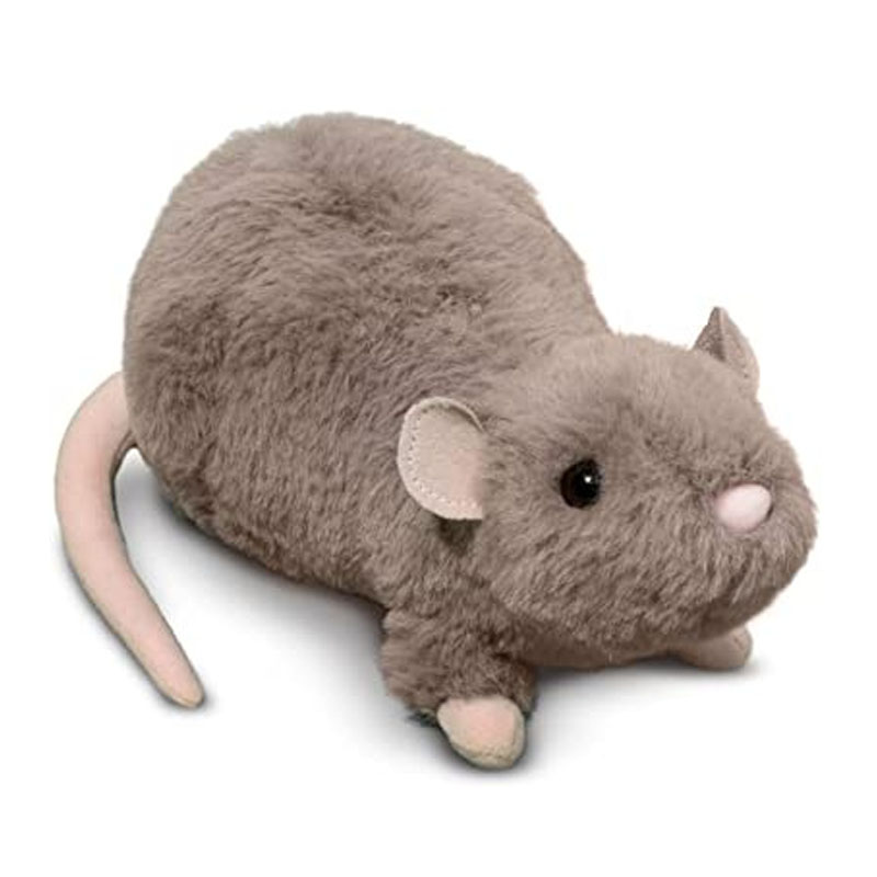 Grey Mouse Plush Toy Stuffed Animal Realistic Doll Little Rat Gifts