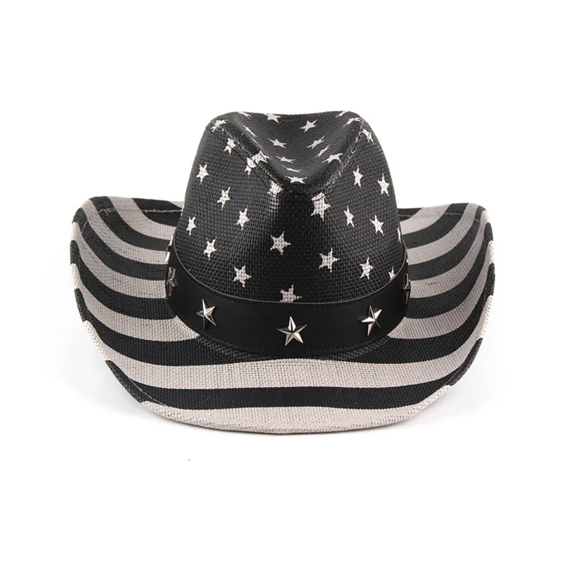 Custom Sunhat America Beach Straw Hats