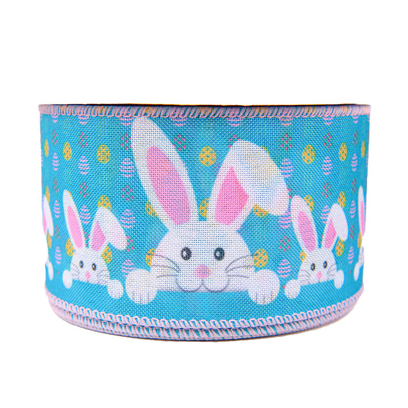Easter Bunny Custom Pattern With Logo Easter Decoration