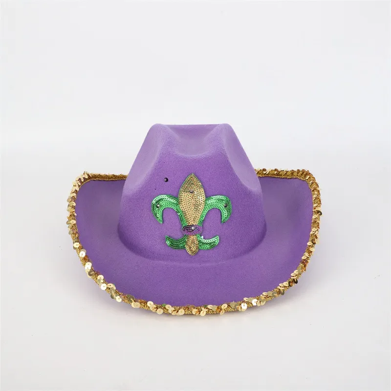 Carnival parade party cowboy etiquette jazz hat