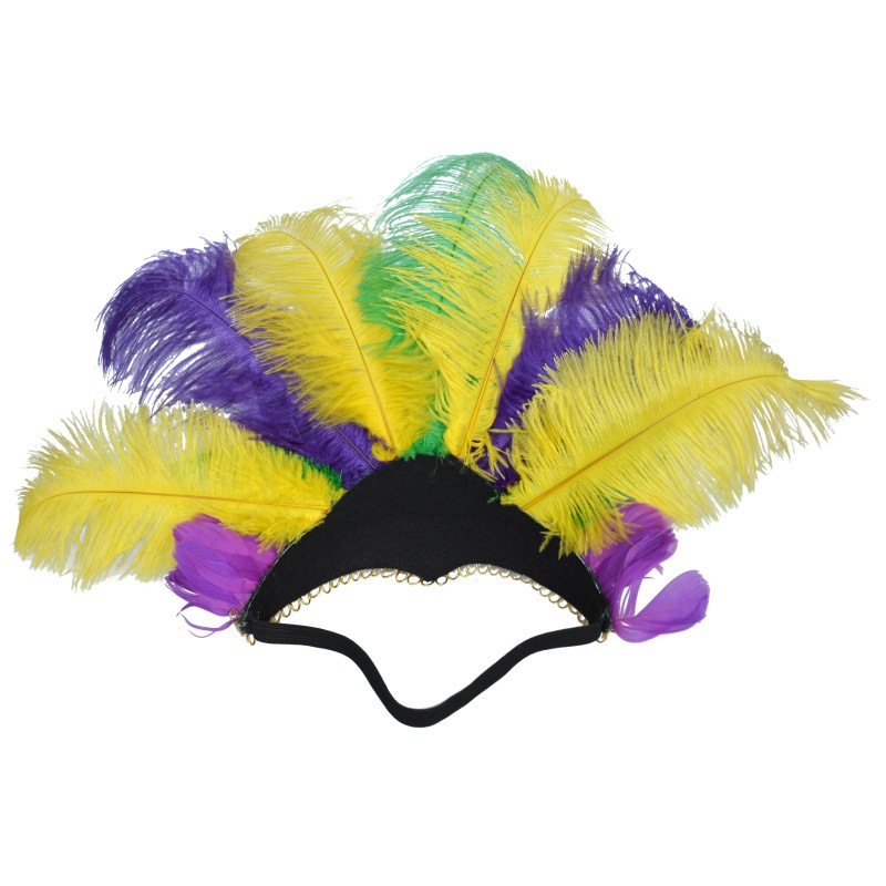 Brazil Carnival Party Feather Headdress