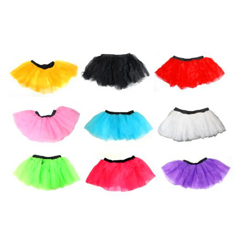 Fashion Ballet Short Skirt Three Layer Mesh Half Dance Skirt