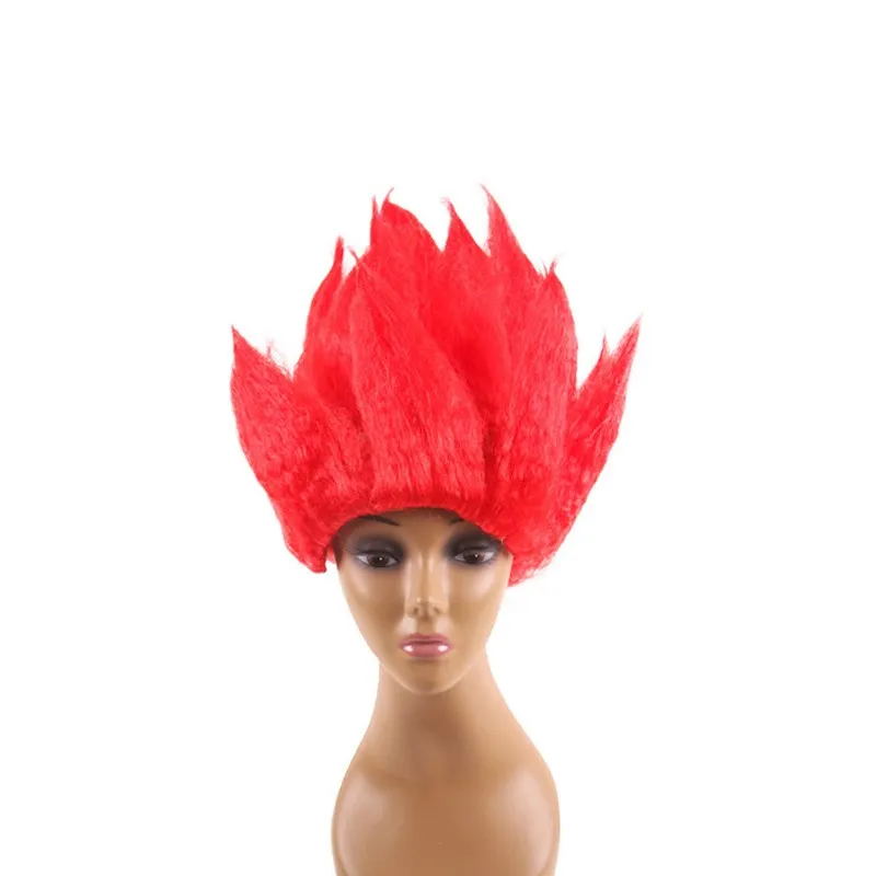 Cartoon character fashionable style troll wigs