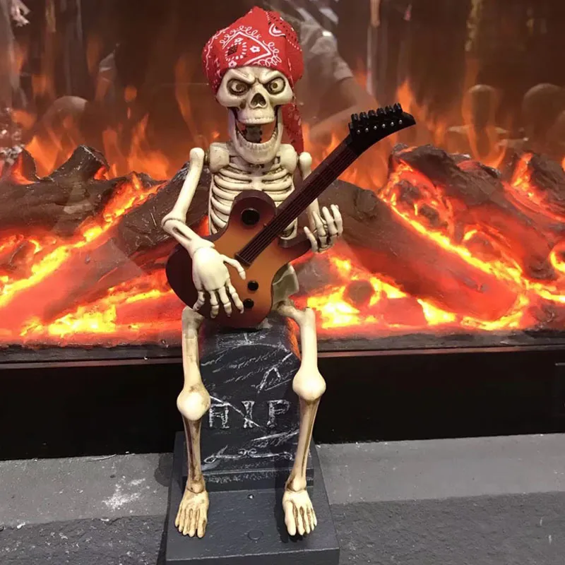 Halloween Decor Singing Halloween Skeleton