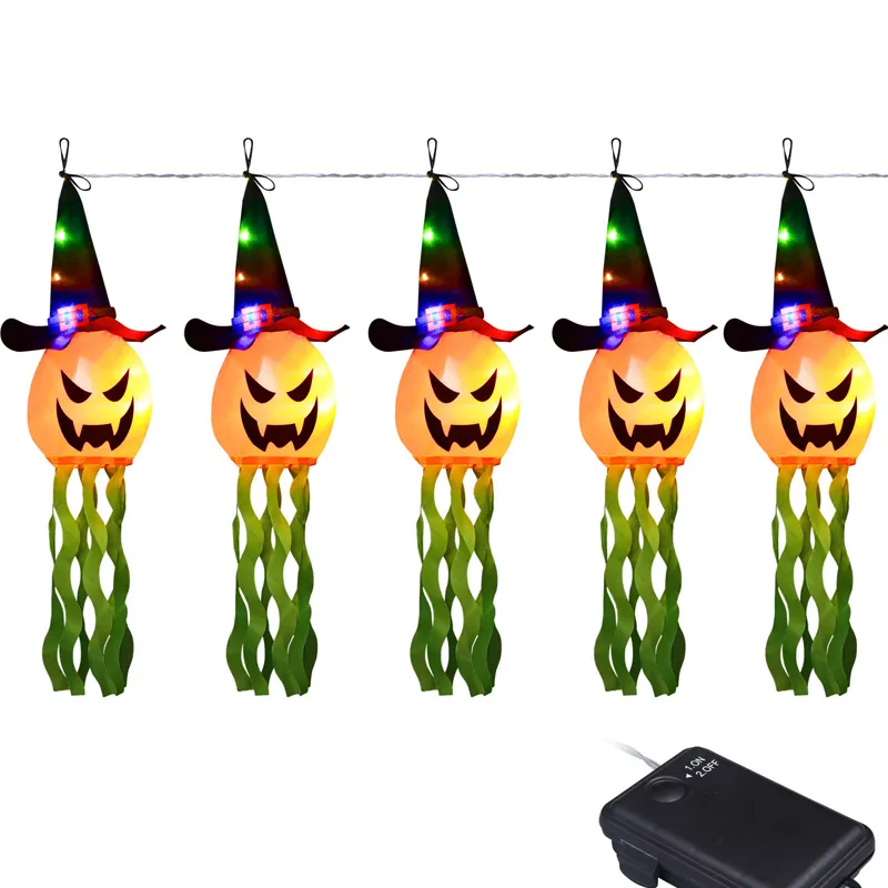 Halloween dekorationer led lyssnor