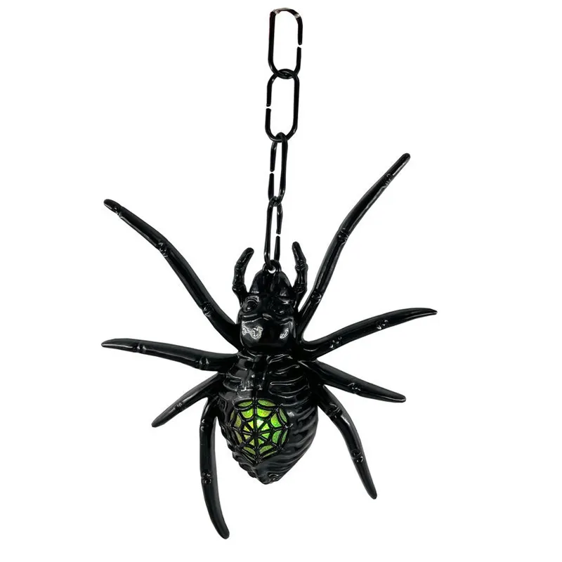 Halloween glow spider house hanging ornament