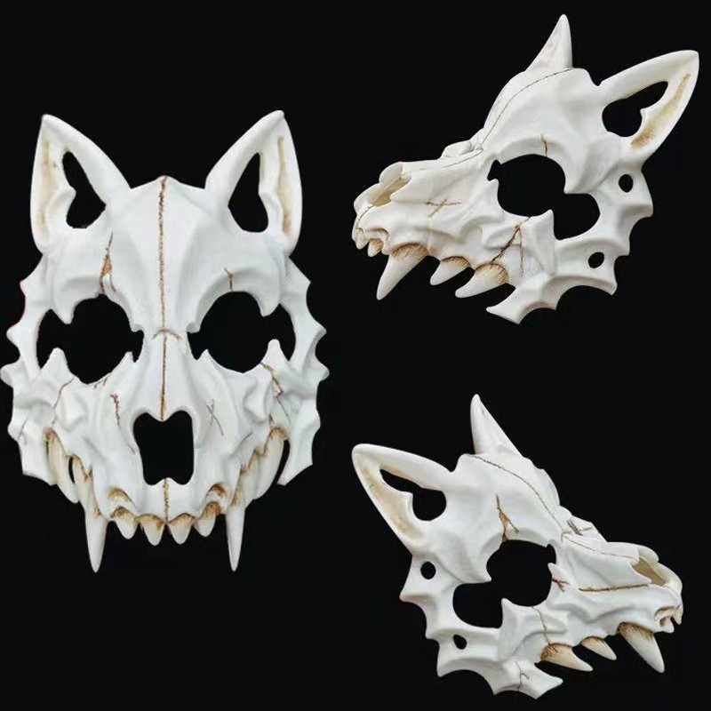 Werewolf mask environmental protection and anti-fall