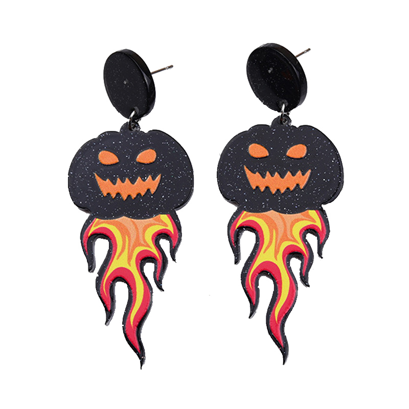 Halloween Party Acrylic Ghost Earrings