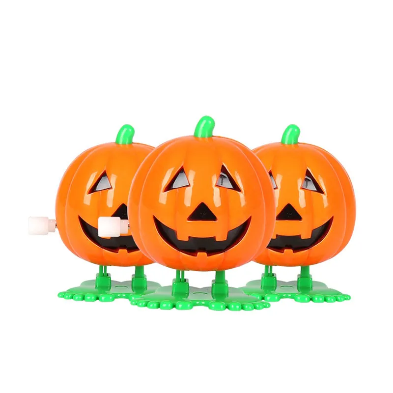 Calabaza de Halloween Juguetes de cuerda Favores de fiesta Juguetes novedosos Saltar