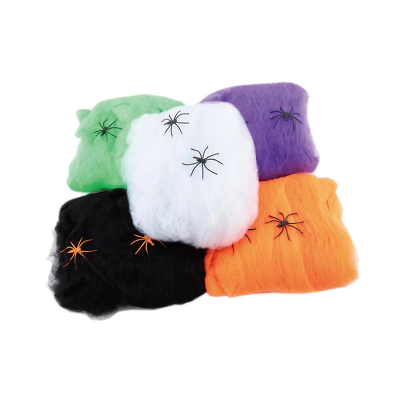 Halloween Spider Cotton Spider Web Decoration