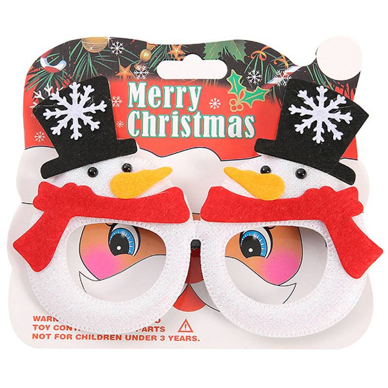 Christmas glasses Santa Claus Deer Snowman glasses