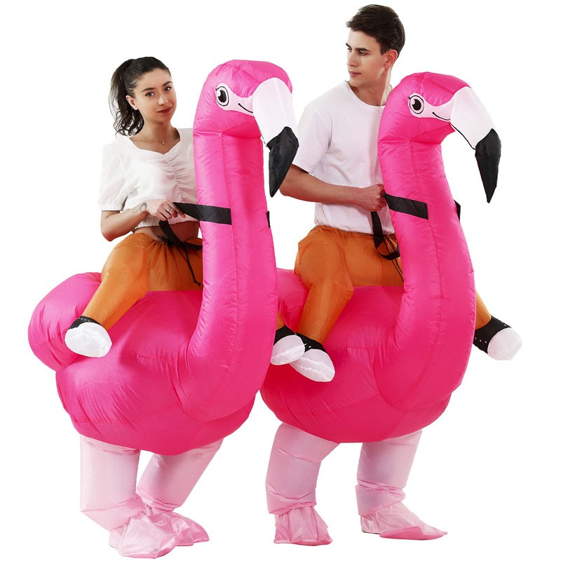 Holiday Inflatable animales Flamingo Costume
