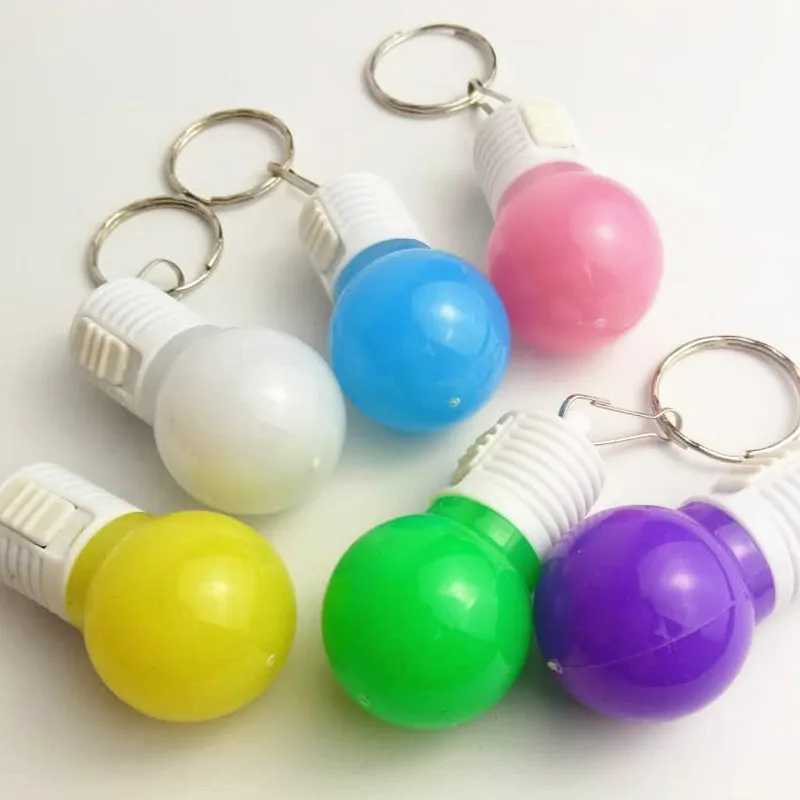 Led Colorful Flashing Keychain