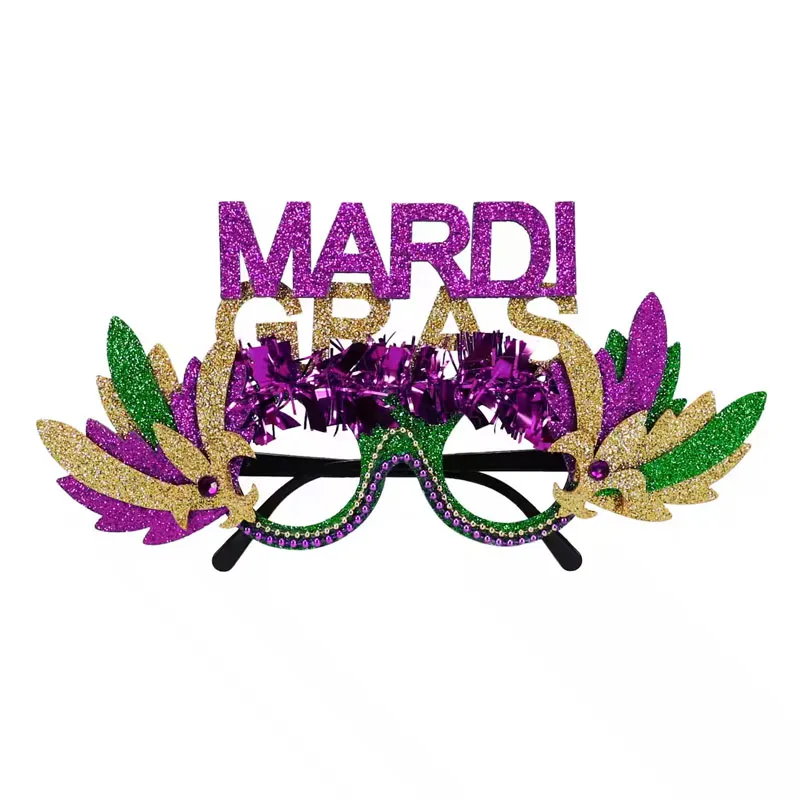 Mardi Gras Party Glasses