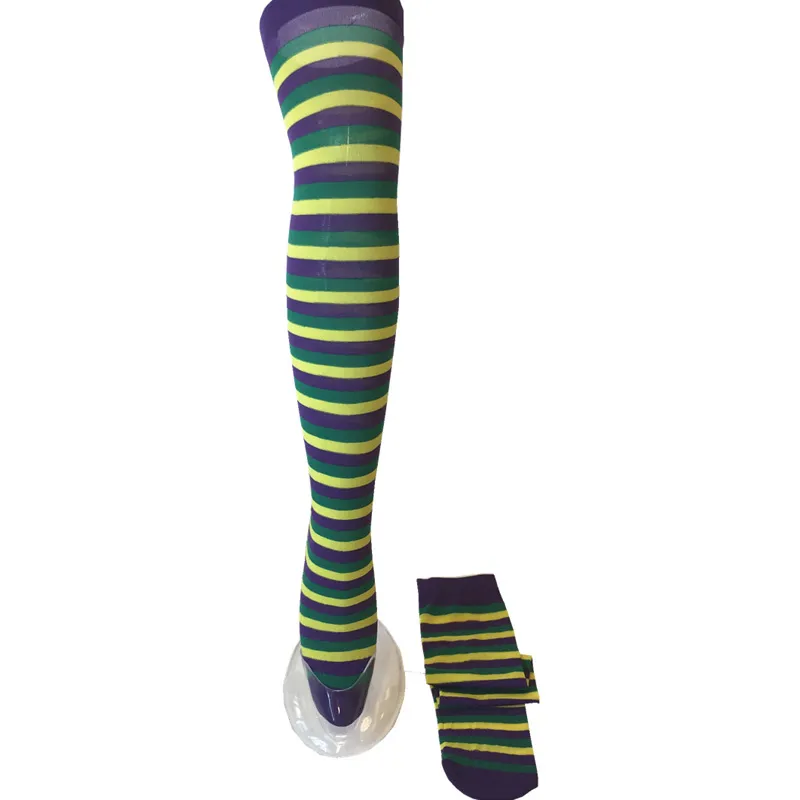 Mardi Gras Socks