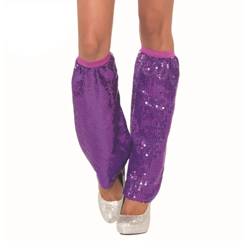 Novelty Glitter Punk Knee High Leg Socks