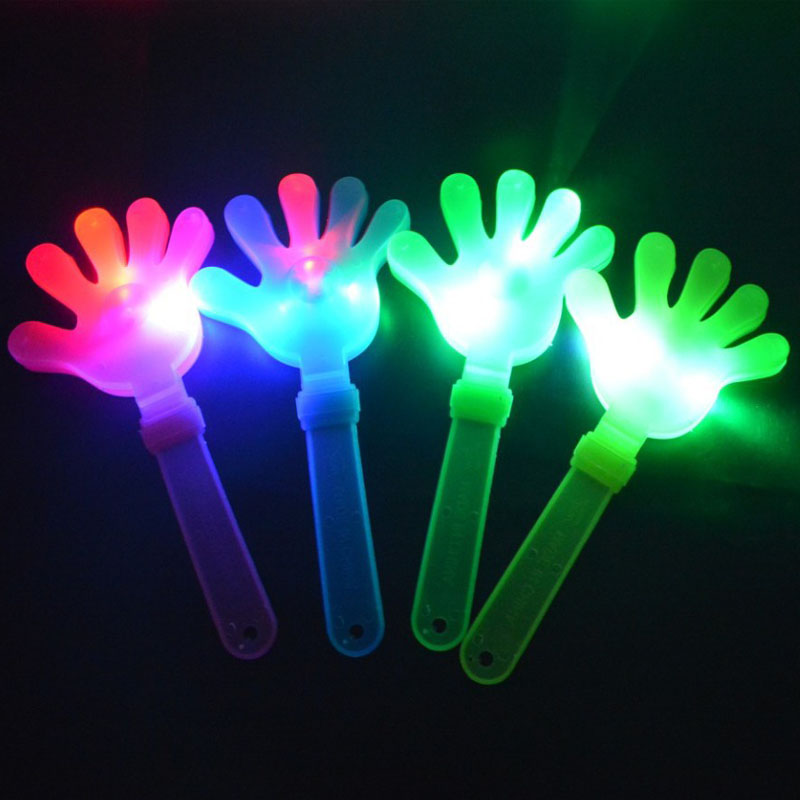 Plastic led hand clapper toys Hand Clap for party concert club