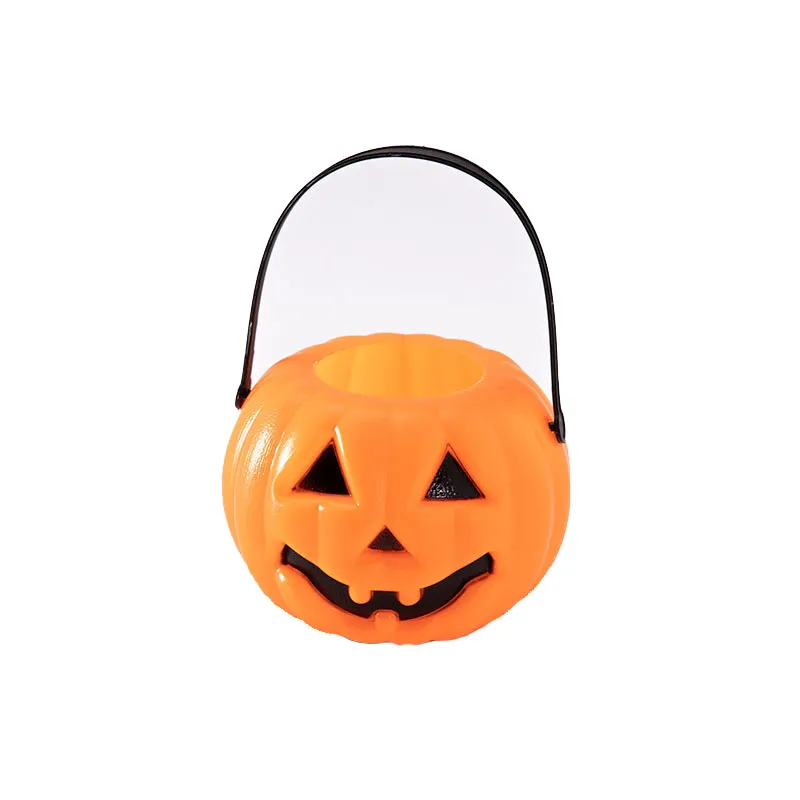 Plastic Pumpkin Candy Basket Toy