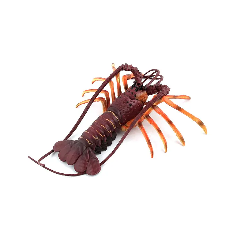 Plastic Solid Seaworld Animal Toy Lobster