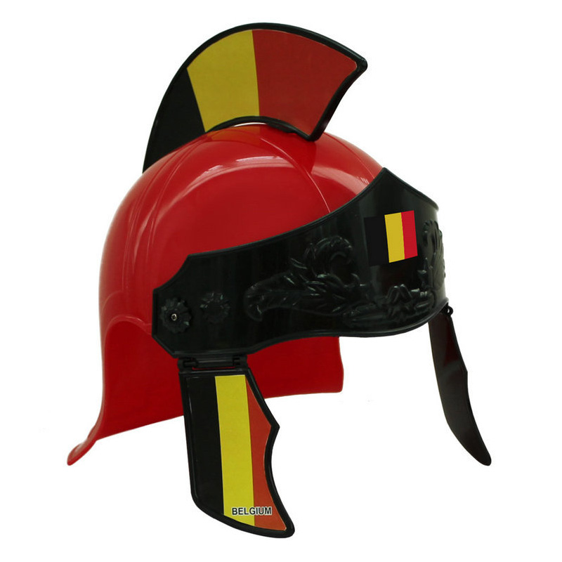 Plastic Souvenir Knight Helmet Shape Soccer Football Fan Hat