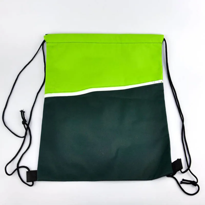 Polyester Basketball Gym Mesh Fitness Drawstring Bags