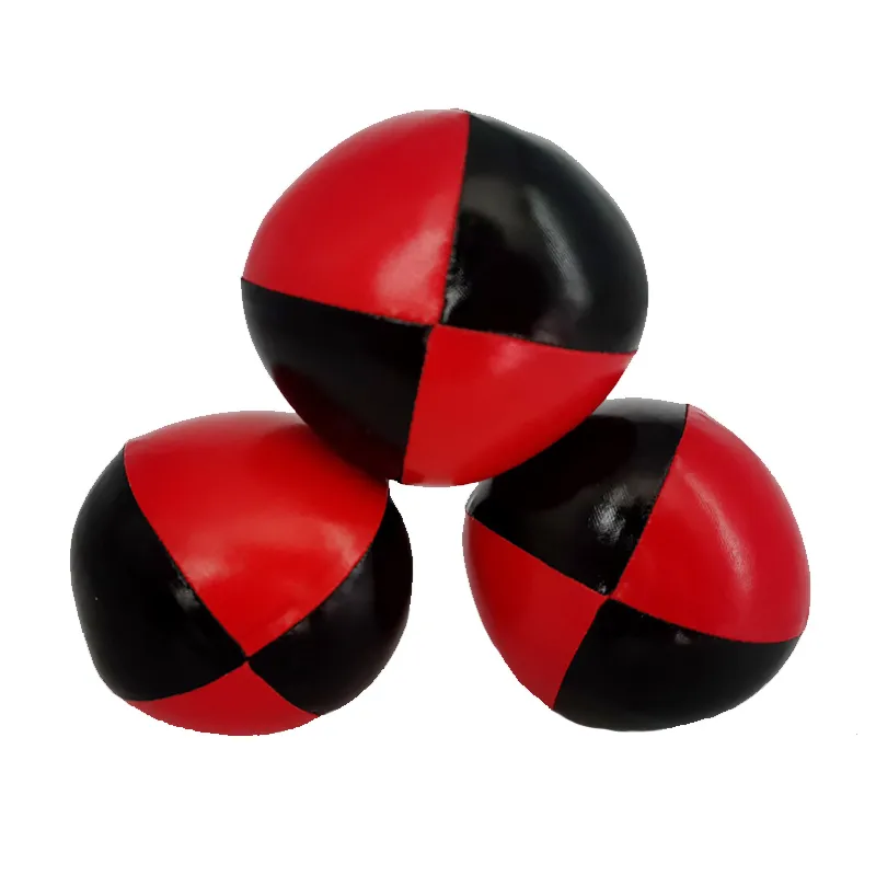 PU Juggling ball toy balls classic 4 panel juggling balls