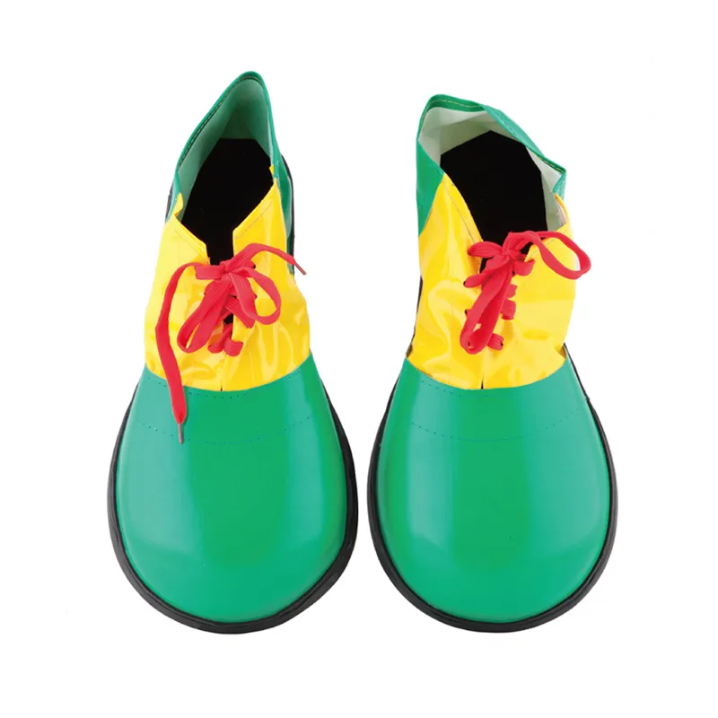 PU Leather Large Clown Shoes