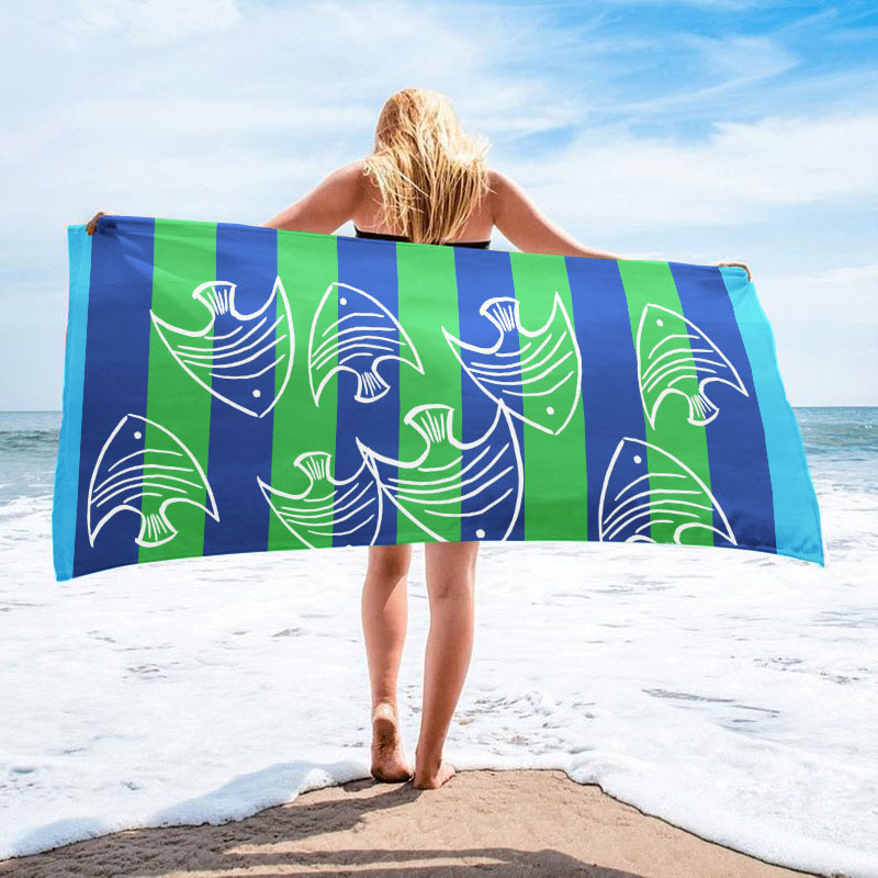 Quick Dry Sand Free Lightweight Beach Towel
