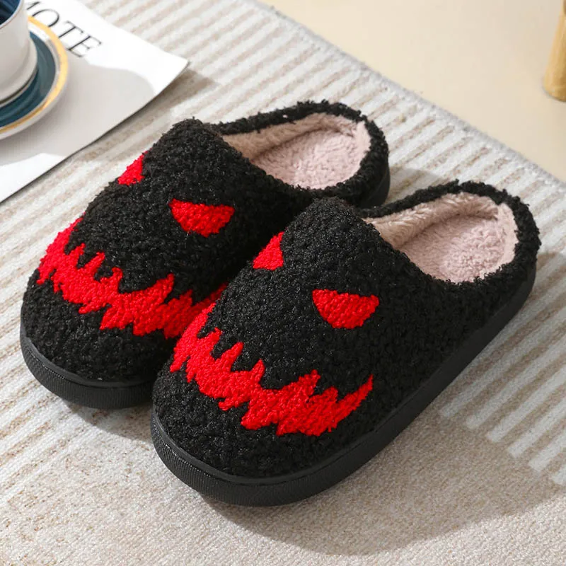 Skull Ghost Face Slippers Halloween Slippers