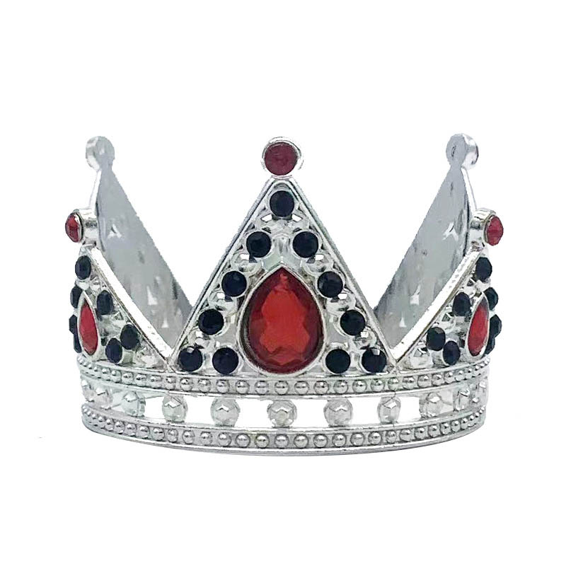 Small Round Baroque Rhinestone Crown
