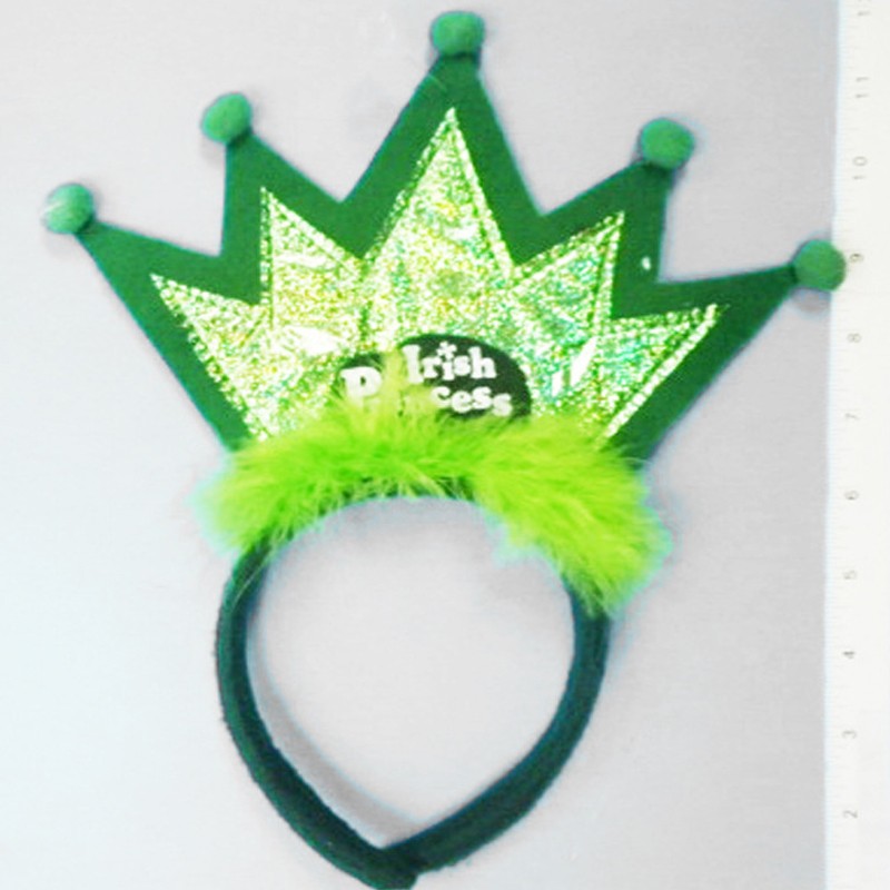 St. Patrick's Day Costume Decorations Green Headband
