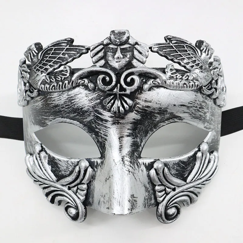 Warrior Antique Retro Half Face Halloween Mask