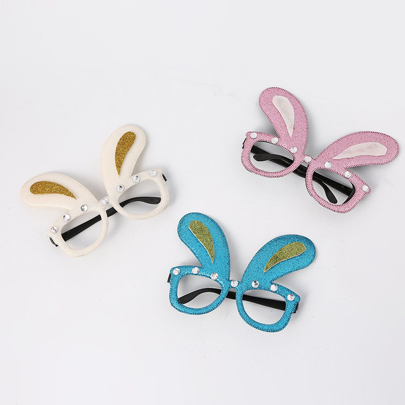 Easter Cute Plastic Bunny Glasses