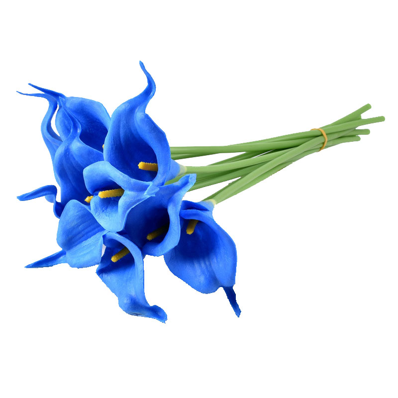 Wholesale high-end plastic flowers artificial callalily flower artificial flowers for home decor