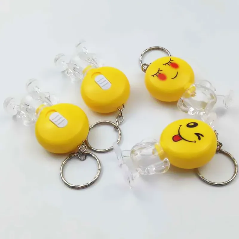 Yellow Emotion Keychain