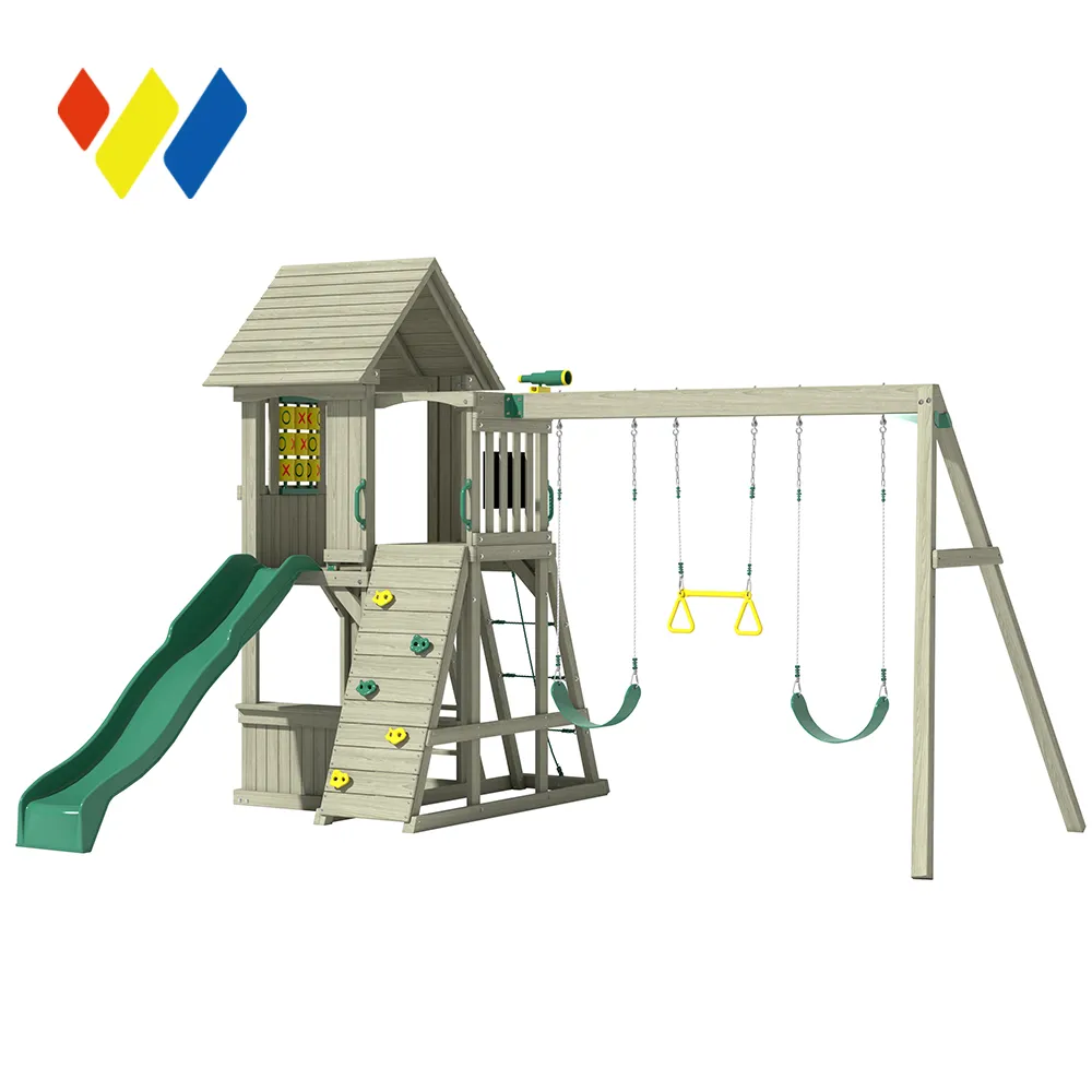 Want a swing set that's both safe and durable for your kids?