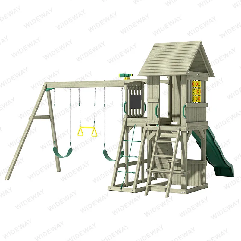 How to maintain outdoor playground equipment in summer?